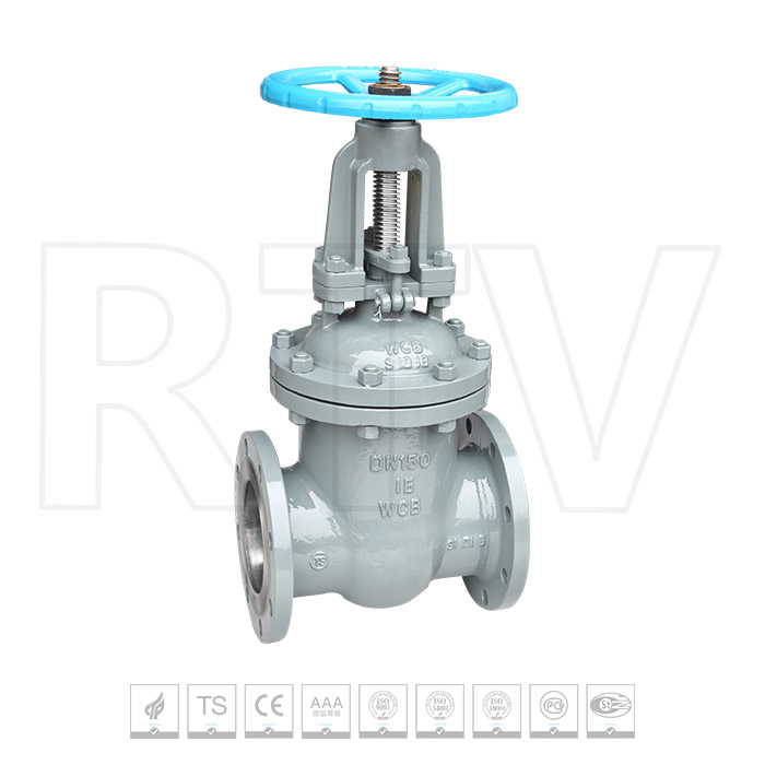 Cast steel gate valve