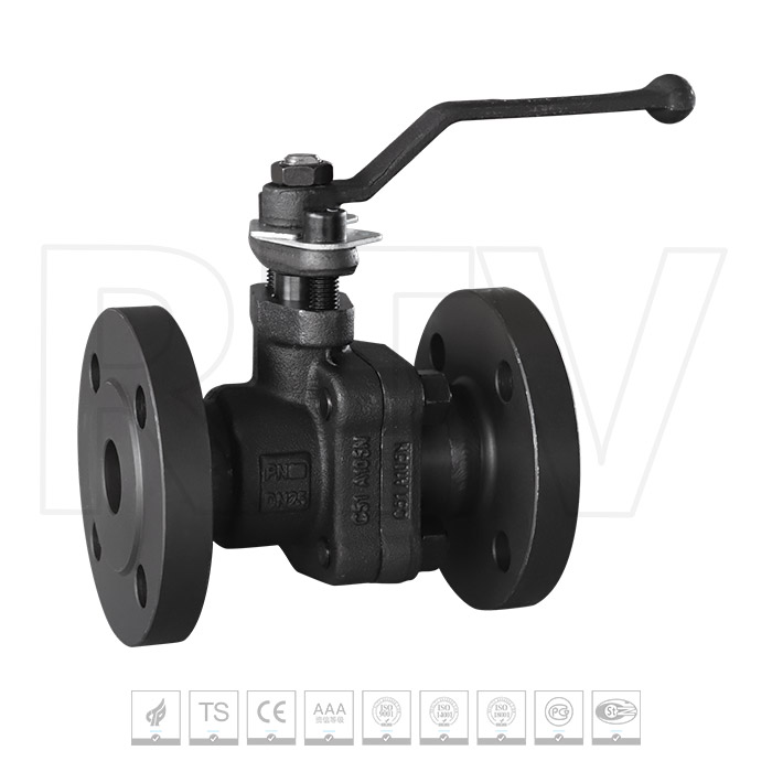 Forged steel flange ball valve