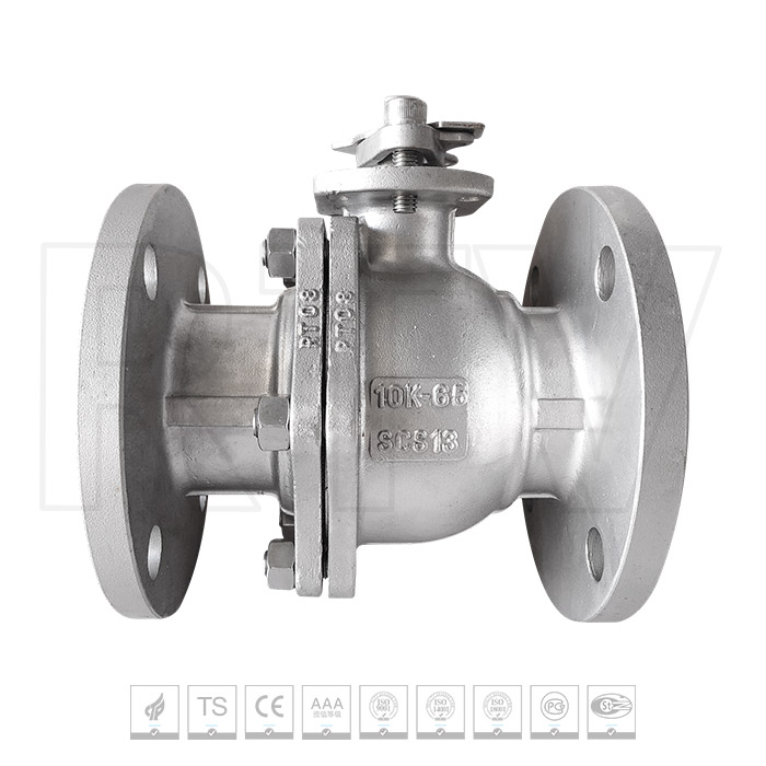 JIS flange ball valve